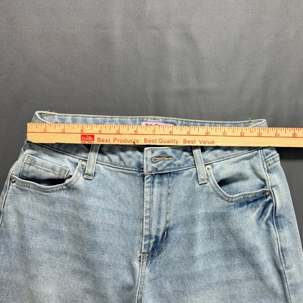 Juicy‎ Couture Light Blue Wide Leg Jeans Flare Denim Size 5/27 Abbod Style